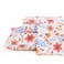 JSD Spring Floral Printed Sheet Set Queen Size 4 Piece Flower Pattern Microfiber Bed Sheets Deep Pocket
