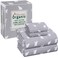 RUVANTI Flannel Sheets Full Size GOTS 100 Organic Cotton 4 Piece Warm Soft Breathable Set Deep Pocket Snug Fit Double Brushed Cozy All Season Bedding Baby Bear