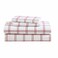 Eddie Bauer Flannel Sheets Full Size AntiPilling Wrinkle Resistant Cotton Touchably Soft for AllSeason Comfort Bed Sheets with Matching Pillowcases Fitted Sheet Westridge Plaid Orange