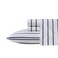 Nautica Twin XL Size Sheet Set Crisp Cotton Percale Bedding with Matching Pillowcase Lightweight Breathable Bed Sheets Deep Pocket College Dorm Room Essentials Brenton Stripe Blue