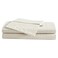 Eddie Bauer Twin Size Sheet Set 100 Cotton Percale Bedding Crisp Breathable Bed Sheets Fully Elastic Fitted Sheet with Pillowcase Little Gingham Beige