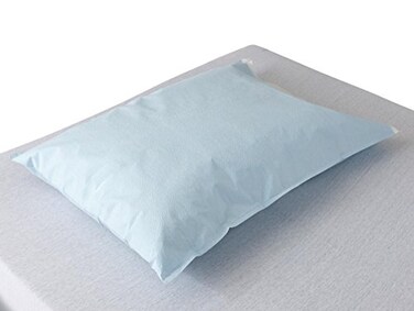 Medline Disposable TissuePoly Pillowcase Blue 21 x 30 Inches Case of 100