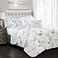 Lush Decor Harbor Life Reversible Quilt Set 7 Piece Set King Blue Taupe Blue Quilt King Bedding Set Coastal Decor Nautical Bedding Beach House