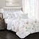Lush Decor Harbor Life Reversible Quilt Set 7 Piece Set King Blue Taupe Blue Quilt King Bedding Set Coastal Decor Nautical Bedding Beach House