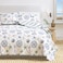 Great Bay Home Coastal Quilt Set 2Piece TwinTwin XL Size Blue Nautical Bedding Set Lightweight AllSeason Reversible Bedspread Nautical Motif