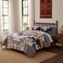 Pendleton Explorer King Quilt Bedding Set with 2 Shams Premium Cotton Bedding Lightweight Quilted Bedspreads Coverlet for Bed Aztec Western Quilt Machine Washable King Blue Grey Multi