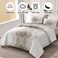 Dintszyayue Brown Boho Quilt Set King3 Pieces Aztec Texture Quilt with 2 PillowcasesBohemian Geometric Bedspread Bedding Set Microfiber Quilted Coverlet Set for All Seasons King Size90103