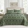 BEDIFANY Quilts King Size Reversible Lightweight Bedspread with Boho Geometry Printed Boho Bed Spread Coverlet Sets for Bed Decoration AllSeason King Quilt Bedding Set 98 106 in 3 Pieces