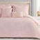 Juicy Couture Comforter Set Dovona Design Bed Sheets Queen Bedding 5 Piece Set Includes 1 Comforter 2 Shams and 2 Decorative Pillows Wrinkle Resistant and Anti PillingPink Blush