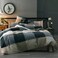 mixinni Queen Comforter Set Lightweight Modern Style Checkered Pattern Comforter for Boys Men 1 Geometric Comforter and 2 Pillow Shams All SeasonQueen Size
