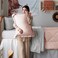 Bedsure Twin XL Comforter 5 Pieces Reversible Blush Pink Bed in a Bag Twin XL Bedding Comforter Set College Dorm Essentials with 1 Flat Sheet 1 Fitted Sheet 1 Pillowcase and 1 Pillow Sham