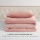 Juicy Couture Crushed Velvet Twin Comforter and Sham Set 2Piece Twin Bedding Set 1 68x90 Comforter and 1 20x26 Sham Pink