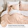 Love's cabin Loves cabin Dusty Rose Pink King Size Comforter Set King Comforter Set 3 Pieces Cute Floral Bedding Sets for All Seasons1 Soft Reversible Botanical Flowers Comforter and 2 Pillow Shams