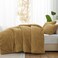 BEDELITE Fleece King Comforter Set Super Soft Warm Fluffy Brown Bedding Luxury Fuzzy Heavy Bed Set for Winter with 2 Pillow Cases