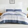 Litanika Queen Comforter Set Mineral Blue 3 Pieces Lightweight Fluffy Bedding Comforter Sets All Season Down Alternative Comforter 1 Comforter 2 Pillowcases