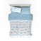 Franco Cinnamoroll Bedding 7 Piece Super Soft Cozy Reversible Comforter and Sheet Set with Sham Full 100 Official Licensed Product By