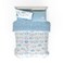 Franco Cinnamoroll Bedding 7 Piece Super Soft Cozy Reversible Comforter and Sheet Set with Sham Full 100 Official Licensed Product By