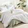 Litanika White Oversized King Comforters Super King Size 3 Pieces Lightweight Solid Bedding Comforter Set All Season Fluffy Bed Set 120x120In Comforter 2 Pillowcases
