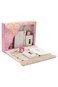 ihvan online Islamic Prayers Gift Box Muslim Prayer Rug Yaseen Book Prayer Beads Tesbih Solid Smell Ravza Scent 6 Piece Prayers Mat Set for Ramadan Eid Gifts PinkSet 1