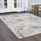 Home Dynamix Melrose Lorenzo Area Rug 2x3 GrayBlue