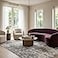 nuLOOM Deedra Modern Abstract Area Rug 2x3 Accent Rug ModernContemporary GreyIvory Rugs for Living Room Bedroom Dining Room Entryway Kitchen