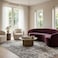 nuLOOM Deedra Modern Abstract Area Rug 2x3 Accent Rug ModernContemporary GreyIvory Rugs for Living Room Bedroom Dining Room Entryway Kitchen