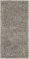 SAFAVIEH Milan Shag Collection Area Rug 2 x 4 Grey Solid Design NonShedding Easy to Clean Plush Thick Pile Ideal for Foyer Bedroom Accent Space SG1808080