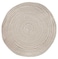 HUAHOO Hand Woven 2 ft Round Area Rug for Living Room Bedroom Study Carpet Chair Base Mat Pad Vase Cushion 2 Round Light Camel