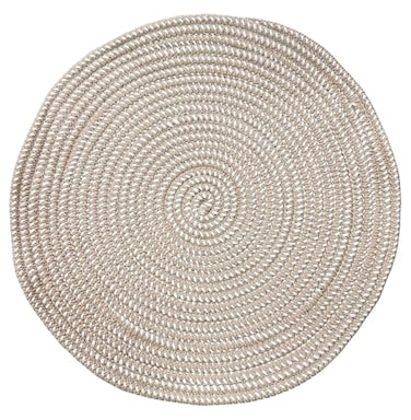 HUAHOO Hand Woven 2 ft Round Area Rug for Living Room Bedroom Study Carpet Chair Base Mat Pad Vase Cushion 2 Round Light Camel