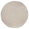 HUAHOO Hand Woven 2 ft Round Area Rug for Living Room Bedroom Study Carpet Chair Base Mat Pad Vase Cushion 2 Round Light Camel
