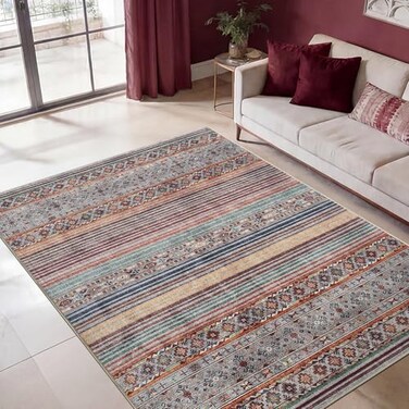 Keen Home Design 3x5 Rug Machine Washable Entry Rug with NonSlip Backing Ideal for Enteryway Kitchen Bathroom Laundry Room Vintage Easy Clean Durable Low Pile Rug 3 x 5