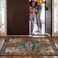 Ciicool Washable 2x3 Entry Rug Small Rugs for Entryway Kitchen Bathroom Door Mat Indoor Entrance Non Slip Rubber Backing Stain Fade ResistantOriental LowPile Throw Carpet