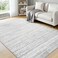 tchdio 4x6 Area Rugs for Living Room Machine Washable Rug Distressed Indoor Carpet Neutral Moroccan Boho Rug Ultra Soft Area Rug for Bedroom Dining Room Playroom Office Grey