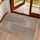 Tangsoo Rainbow Easy Jute Rug2x3 Washable Small Area Outdoor Rug for Entryway NonSlip Thin Black Throw Mat Modern Farmhouse Indoor Carpet for Entrance Kitchen Entry Front Porch