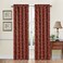 Waverly Navarra Crimson Window Panel 100 Polyester Jacquard 52 X 84