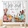 TKUYO Farmhouse Kitchen Curtians Rustic Country Fork and Spoon Cook Theme Rustic Vintage Cottage Blackout Cafe Living Room Bedroom Window Curtains Drapes Treatments 2 Panel Sets 63x63 Inch