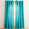 Exclusive Home Loha Linen Grommet Top Curtain Panel Pair 54x96 Blue Teal
