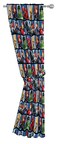 Jay Franco Marvel Avengers Team 63 inch Drapes 4 Piece Set Beautiful Room Dcor Easy Set up Window Curtains Include 2 Panels 2 Tiebacks Official Marvel Product