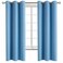 BGment Room Darkening Curtains 63 Inches Long Grommet Thermal Insulated Drapes Window Treatment Curtains for Bedroom 2 Panels 42 x 63 Inch Sky Blue