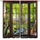 AuiMzoo Landscape Curtains 3D Window Spring Forest Wildlife Nature Scenery Bedroom Living Room Blackout Thermal Curtains 2 Panel Set 42x45 Inch Style4