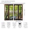 AuiMzoo Landscape Curtains 3D Window Spring Forest Wildlife Nature Scenery Bedroom Living Room Blackout Thermal Curtains 2 Panel Set 42x45 Inch Style4