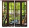 AuiMzoo Landscape Curtains 3D Window Spring Forest Wildlife Nature Scenery Bedroom Living Room Blackout Thermal Curtains 2 Panel Set 42x45 Inch Style4