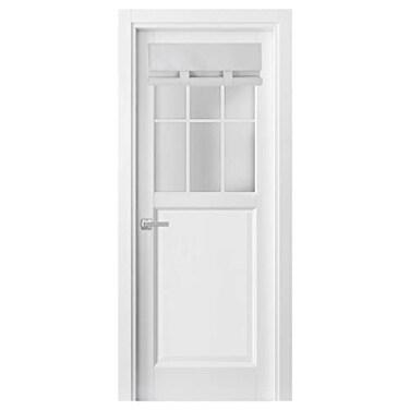 YSYY Blackout Door Curtains for Door Windows Offer PrivacyFront Sidelight CurtainDrillFreeEasy Installed Window Curtains Greyish White1 Panel 24 x 38