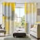 Asuexpect Yellow Window Curtain Yellow Grey Abstract Thermal Insulating Drapes Rust Art Treatment Drapes Modern Curtains for Living Room Bedroom Hotel 52 x 84 2 Panels