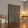 Sun Zero Ambridge 2Pack Embroidered Botanical Leaf Pleated Look 100 Total Blackout Back TabRod Pocket Curtain Panel Pair Sage Green 50 W x 84 L 2 Panels