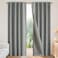 Joydeco Blackout Curtains for Bedroom 120 Inch Long 100 Light Blocking 2 Panels Light Grey Drapes Thermal Insulated Room Darkening Curtains Linen Textured for Living Room Rod Pocket Back Tabs