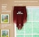 Today's Curtain Todays Curtain Emelia Original Voile Ascot 25 Burgundy 40 W x 25 L