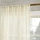 Archaeo 100 Cotton Sheer Curtain 50 x 84 Cream