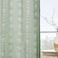 Lino Rosa Sage Green Boho Farmhouse CurtainsCloset Curtain for Open ClosetLeaf Floral Botanical Curtains for Living Room Bedroom 84 Inches Long 2 Panels