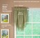 Today's Curtain Todays Curtain Emelia Original Voile Ascot 25 Dusty Leaf 40 W x 25 L